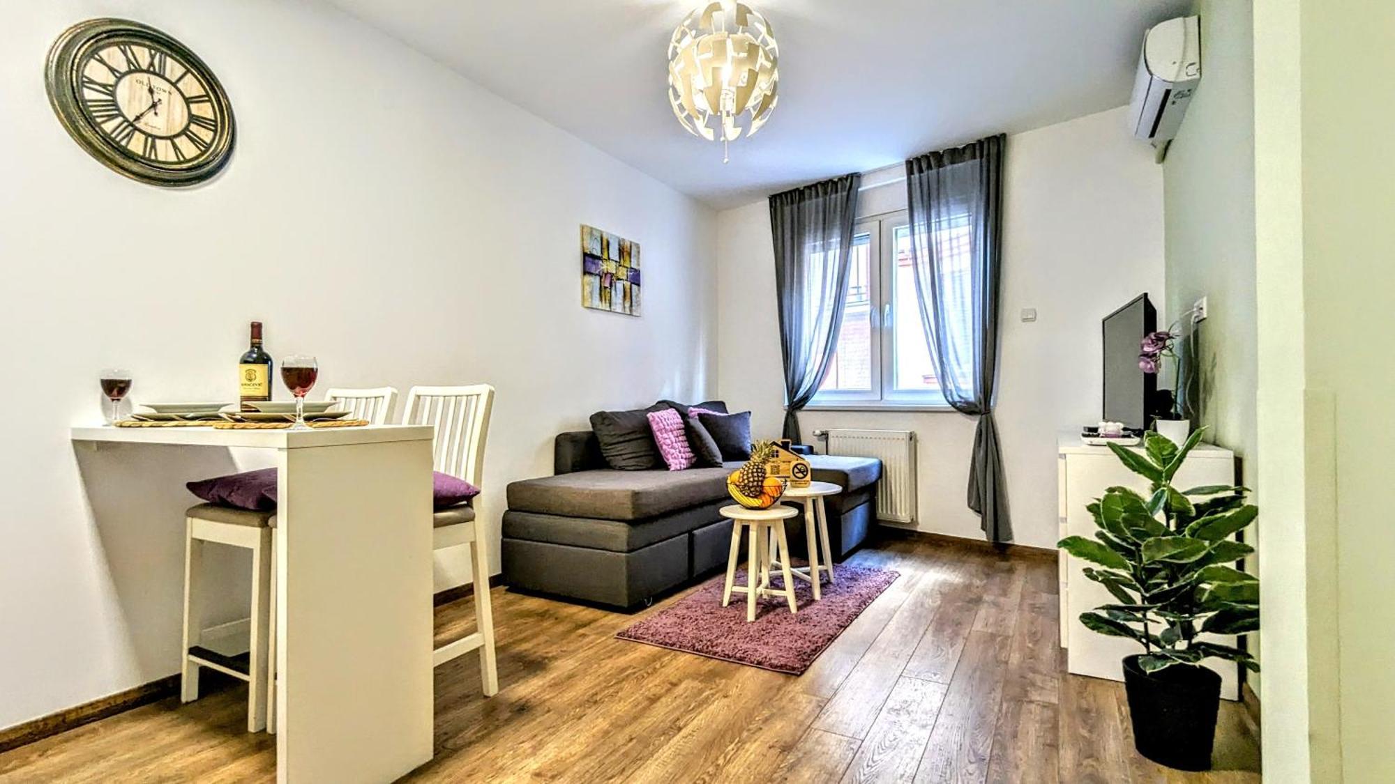 Lägenhet Blue Lagoon 150m-2 Minuta Hoda Od Centra, Mogucnost Za Parking-apartmani-nsmilos Novi Sad