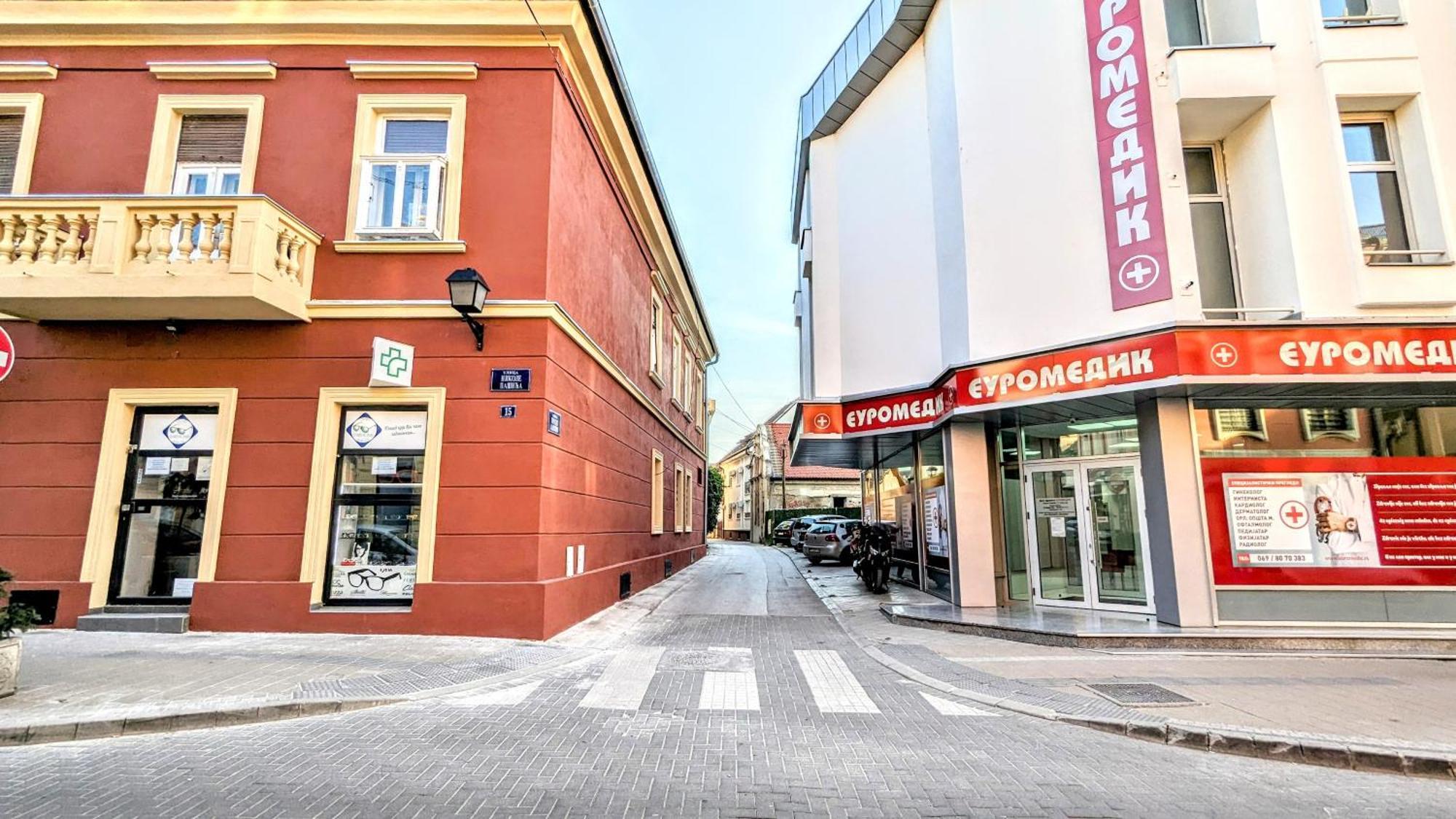 Blue Lagoon 150m-2 Minuta Hoda Od Centra, Mogucnost Za Parking-apartmani-nsmilos Lägenhet Novi Sad