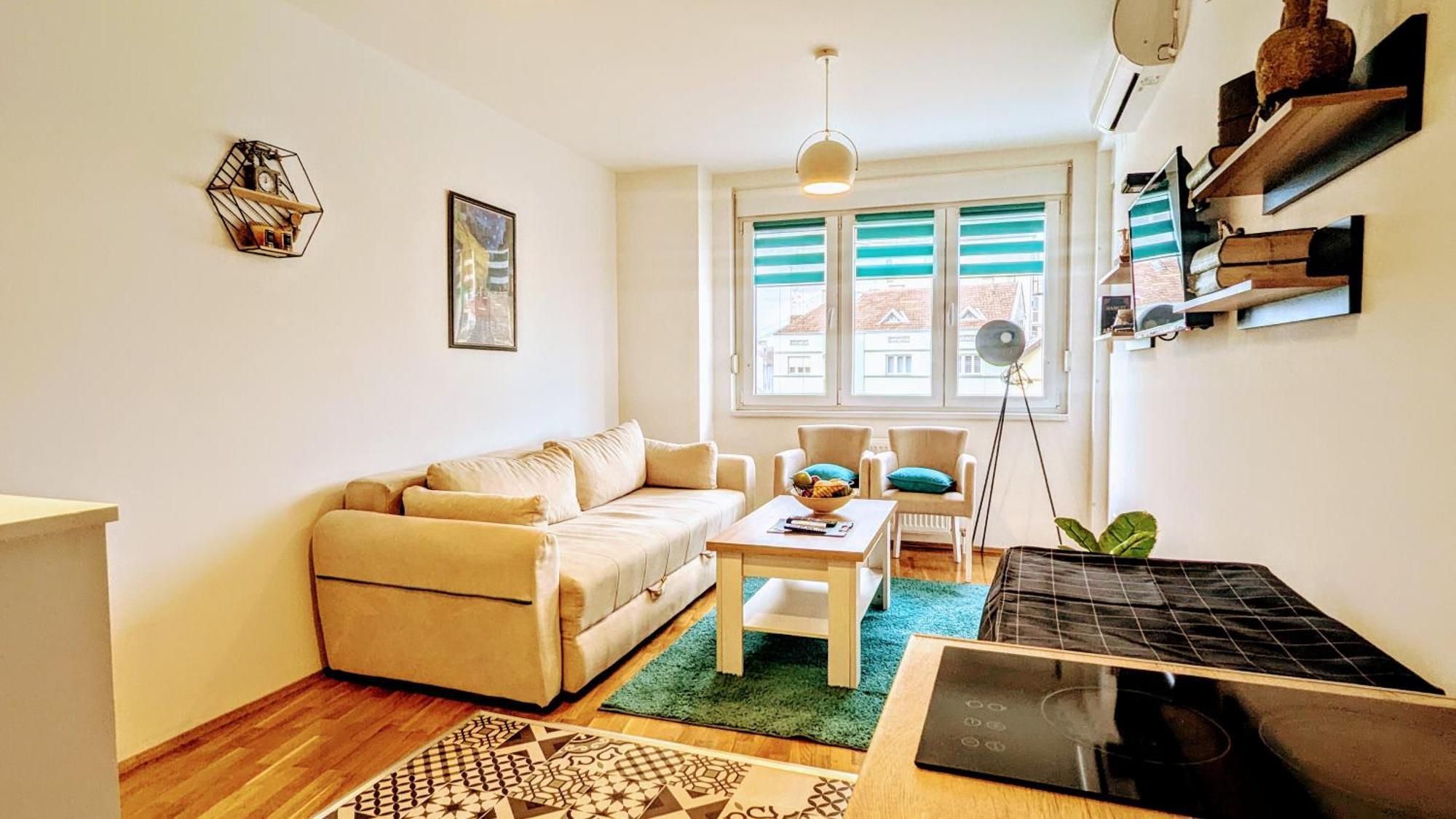 Blue Lagoon 150m-2 Minuta Hoda Od Centra, Mogucnost Za Parking-apartmani-nsmilos * Novi Sad